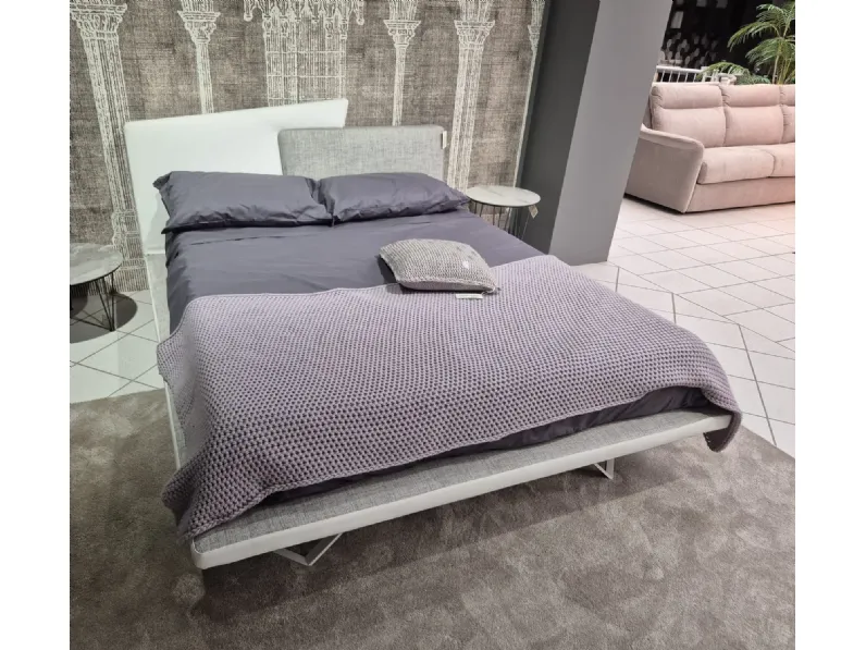 Letto moderno Meeting bicolore Presotto scontato 52%