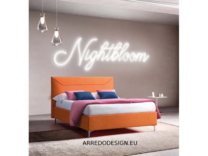 Letto matrimoniale con contenitore Mirabilis * Le comfort a prezzo ribassato