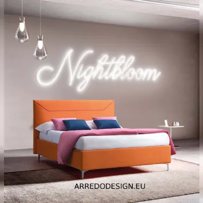 Letto imbottito con contenitore Mirabilis *Le comforta prezzo scontato