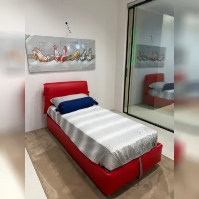Letto singolo Nathalie Flou con uno sconto IMPERDIBILE
