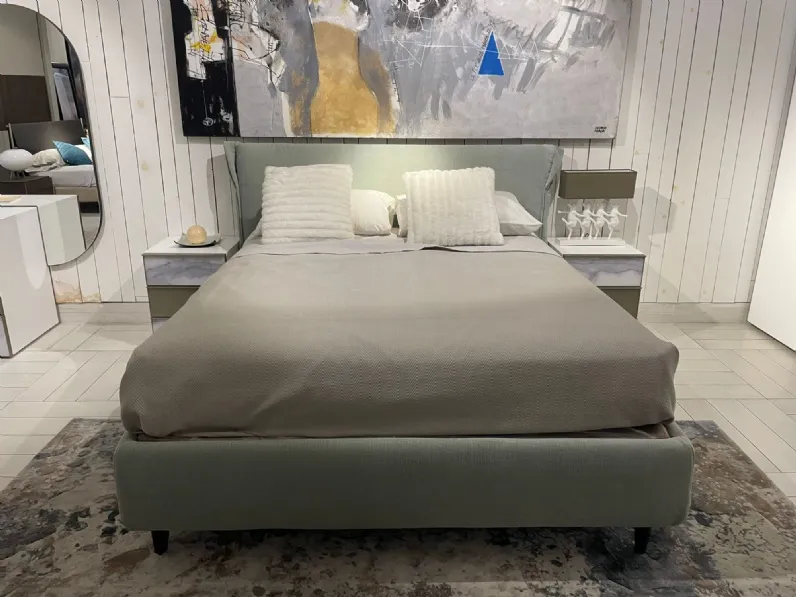 Letto matrimoniale con contenitore Osaka Noctis a prezzo scontato