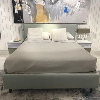 Letto matrimoniale con contenitore Osaka Noctis a prezzo scontato