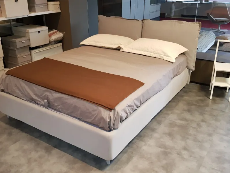 Letto moderno con contenitore Outlet noctis letto so pop Noctis a prezzo ribassato