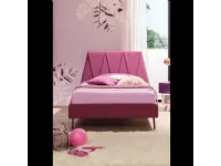 Letto piazza e mezzo con giroletto Peak plus poly  Moretti compact a prezzo scontato
