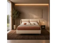 Letto moderno con contenitore Respiro Artigianale a prezzo ribassato
