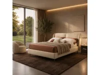 Letto moderno con contenitore Respiro Artigianale a prezzo ribassato