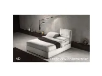 Letto moderno con contenitore Sharp Samoa a prezzo scontato