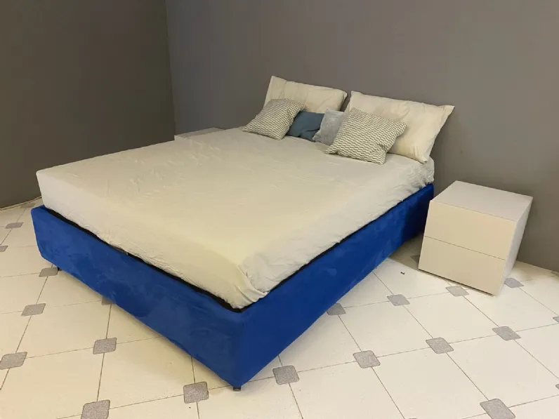 Letto matrimoniale moderno Sommier Rigosalotti a prezzo ribassato