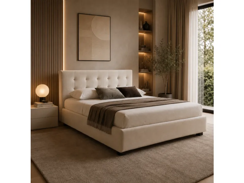 Letto king size moderno Tender Le comfort a prezzo ribassato