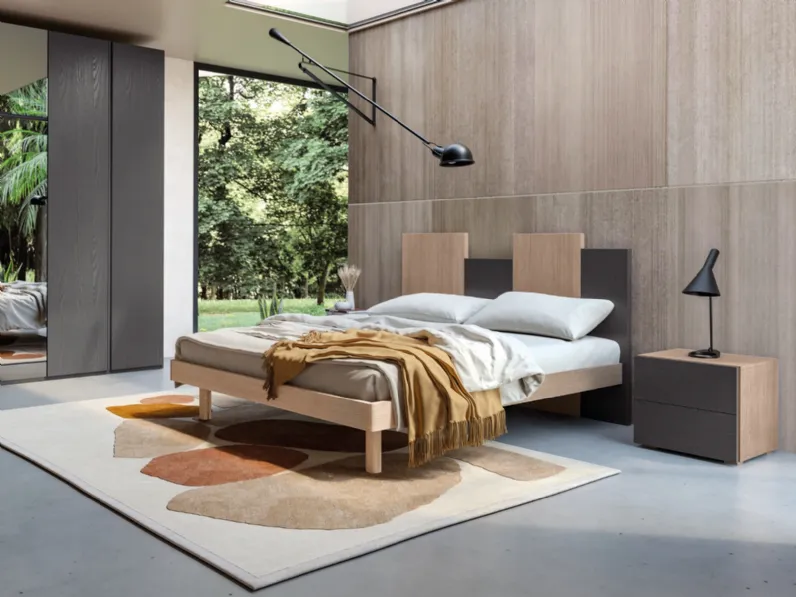 Letto moderno Tower Granzotto scontato 30%