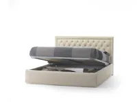 Letto moderno Victoria contenitore Bm design scontato 37%