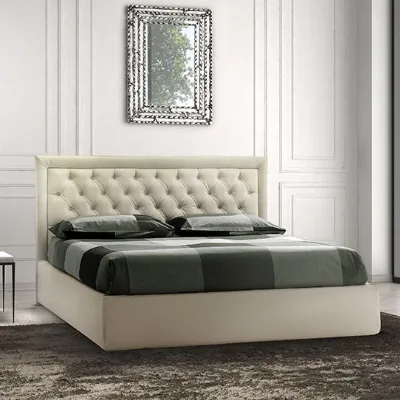 Letto moderno Victoria contenitore Bm design scontato 37%