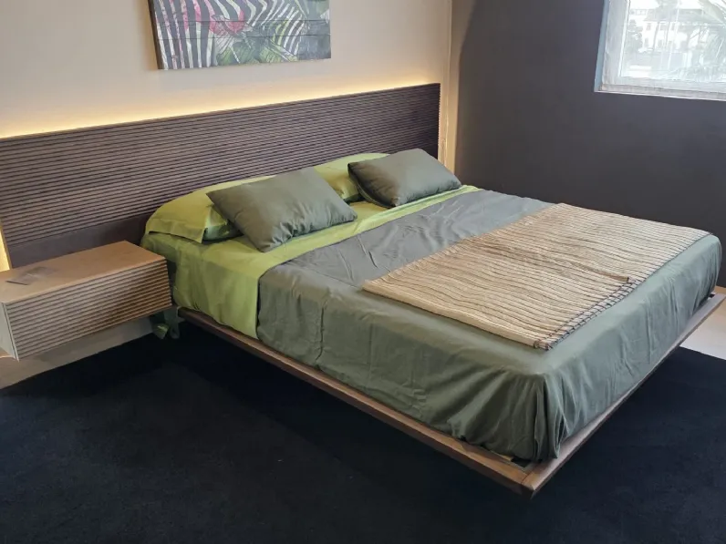 LETTO Zen con comodini Devina nais SCONTATO 