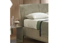 Letto imbottito modello Nadir h 25 cm di Rosini scontato 25%