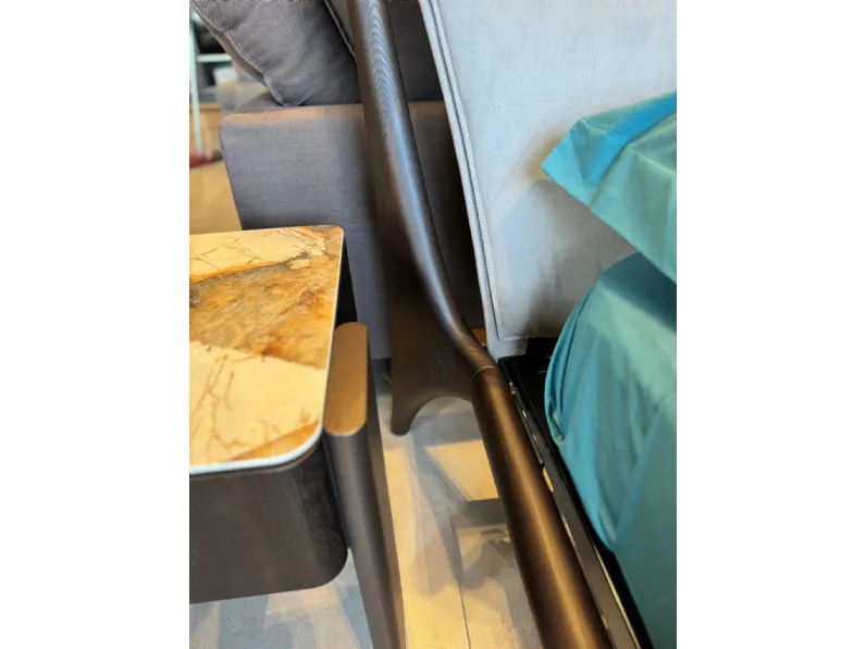 Letto in legno con gambe Nelson Cattelan italia a prezzo scontato