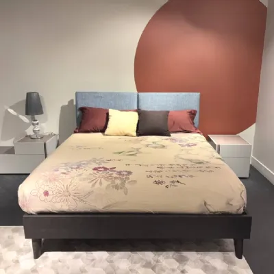 Letto matrimoniale con contenitore Orimento a prezzo riservato 