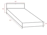 Letto Orione Artigianale SCONTATO a PREZZI OUTLET