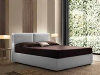 Letto moderno con contenitore Pallante Artigianale a prezzo scontato