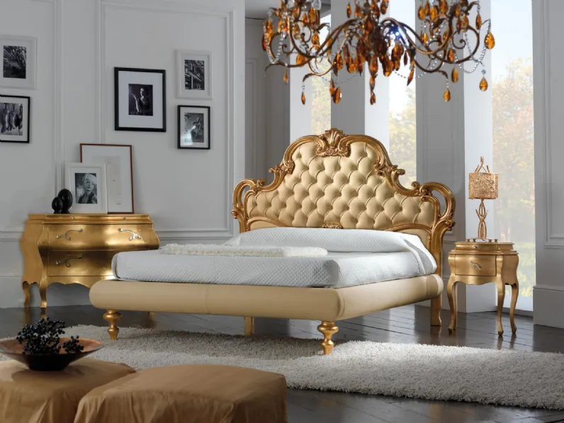 Letto matrimoniale classico Panarea * Florentia bed
 a prezzo scontato