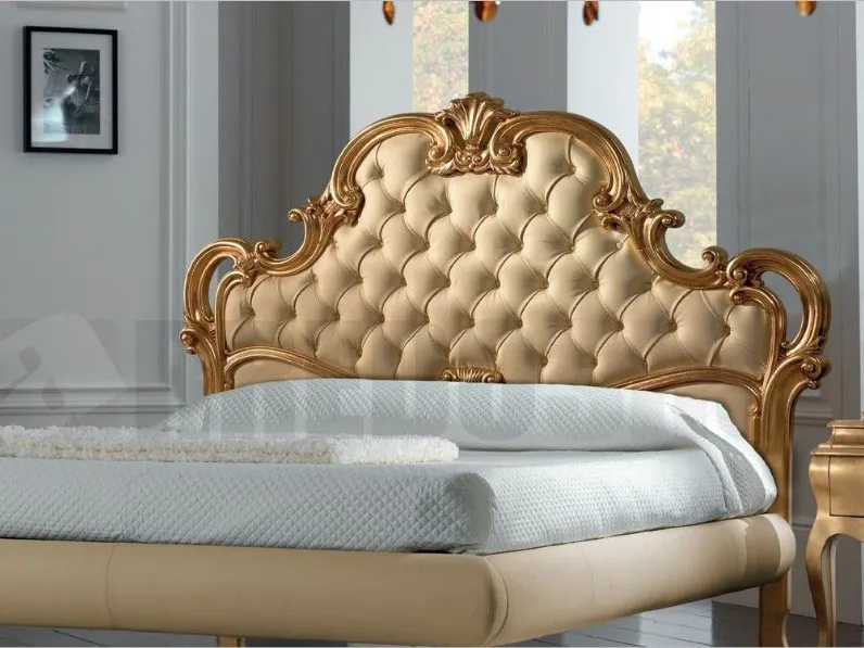 Letto matrimoniale classico Panarea * Florentia bed
 a prezzo scontato