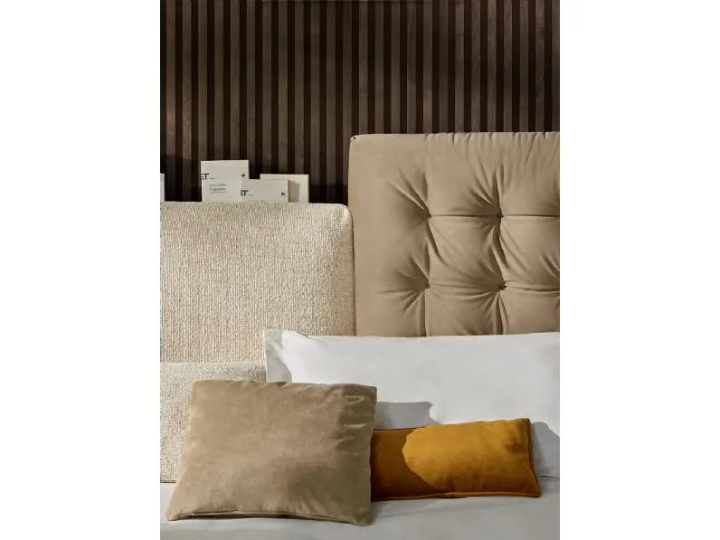 Letto imbottito modello Pegaso * di Rosini scontato 30%