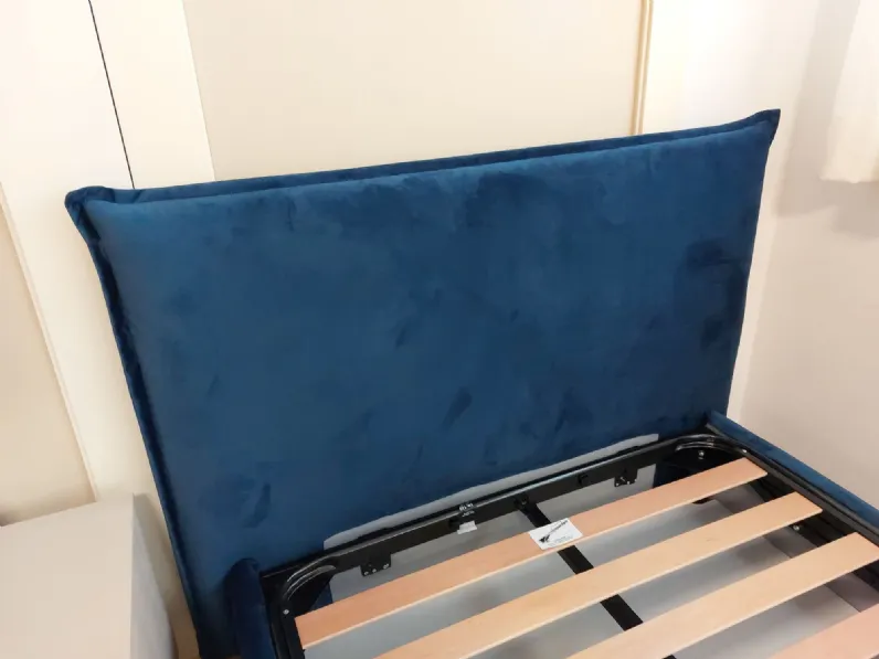 Letto imbottito con contenitore AdamasNefia prezzo scontato