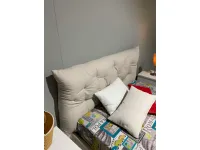 Letto imbottito modello Capitonn di Giessegi scontato 72%