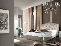 Letto piazza e mezzo con contenitore Letto contenitore pronta consegna tortora Md work a prezzo ribassato