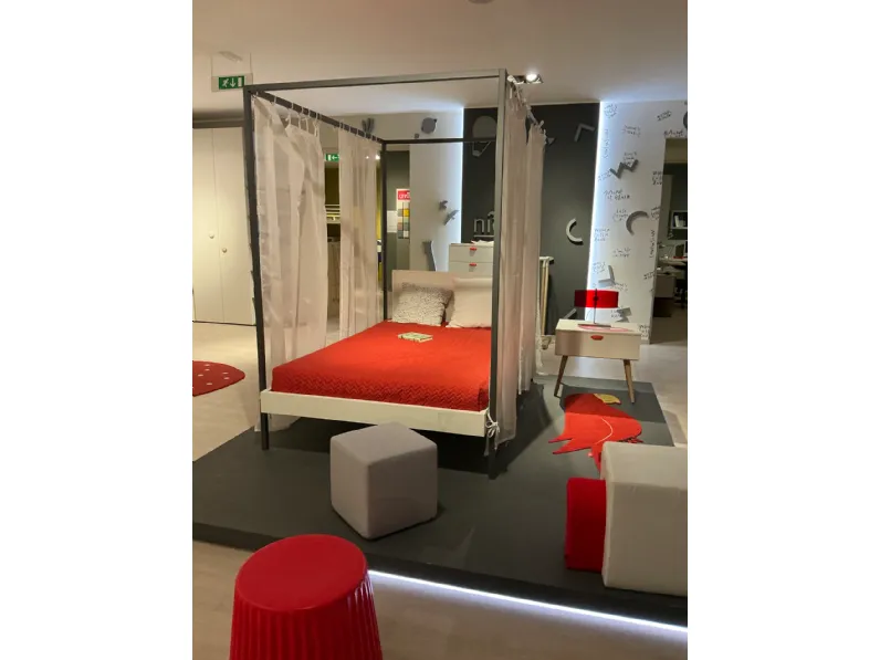 Letto piazza e mezzo design Nidi Nidi a prezzo scontato