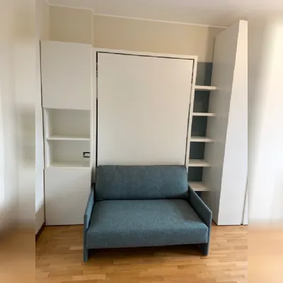 Letto piazza e mezzo moderno Altea 120 sofa' Clei a prezzo scontato