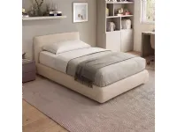 Letto moderno con contenitore Astoria outlet piazza e mezza Diotti.com a prezzo ribassato