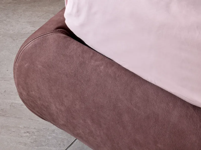 Letto moderno con contenitore Astoria outlet piazza e mezza Diotti.com a prezzo ribassato
