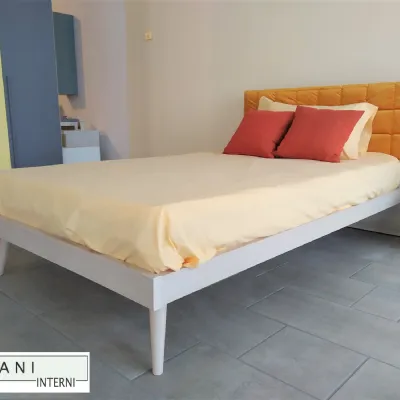 Letto piazza e mezzo moderno Edgar Doimo cityline a prezzo scontato