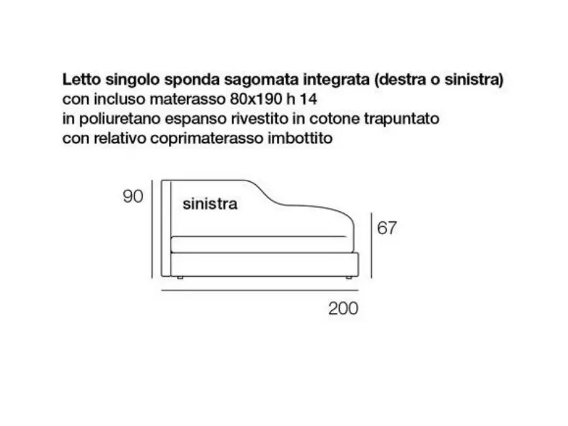 Letto Pisolo Salvetti in OFFERTA OUTLET