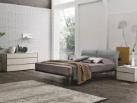 Letto imbottito modello Piuma di Tomasella scontato 31%
