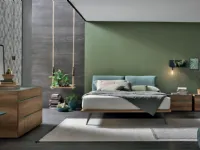 Letto imbottito modello Piuma di Tomasella scontato 31%