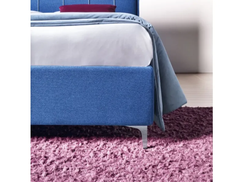Letto matrimoniale con giroletto Plumeria Collezione esclusiva a prezzo scontato