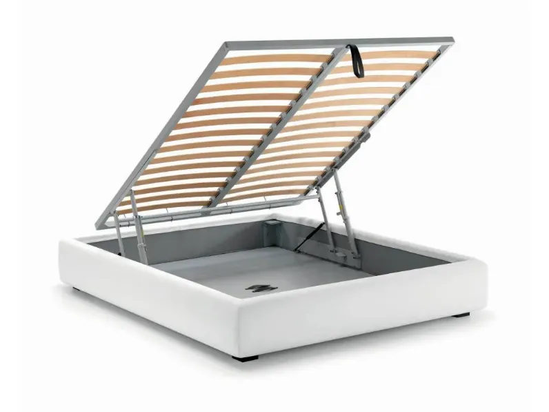 Letto classico con contenitore Point * Samoa a prezzo scontato