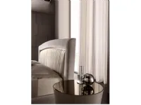 Letto imbottito modello Portofino pliss di Cantori scontato 22%