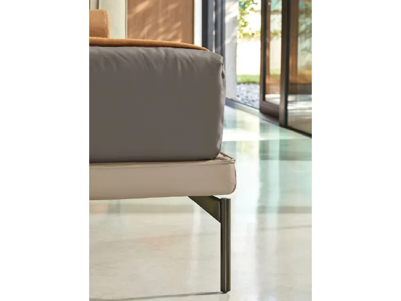 Letto design con piedini Poseidone * Rosini a prezzo ribassato