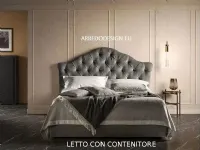 Letto imbottito modello Queen * di Samoa scontato 35%