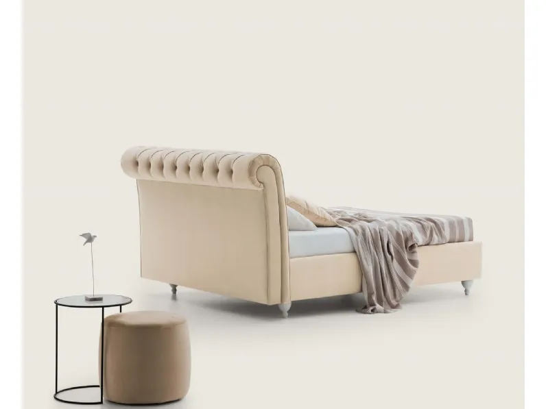 Letto matrimoniale con giroletto Raffaello Le comfort a prezzo ribassato
