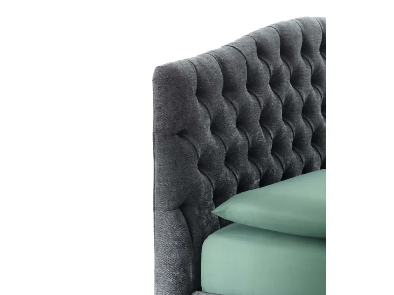 Letto classico con giroletto Renoir Le comfort a prezzo ribassato
