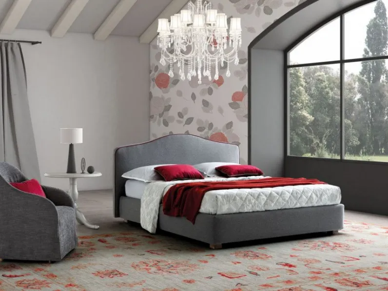 Letto Rosa Le comfort in OFFERTA OUTLET - 30%