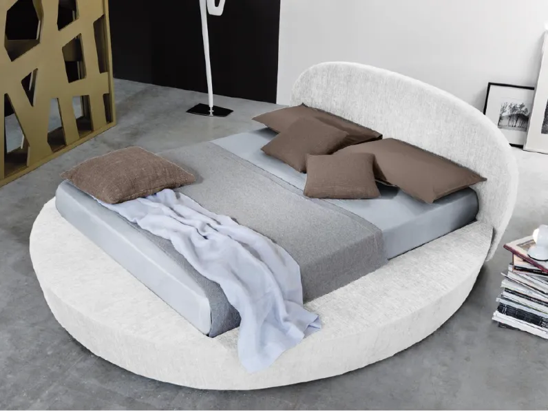 Letto design Letto rotondo con contenitore  con un ribasso del 55%