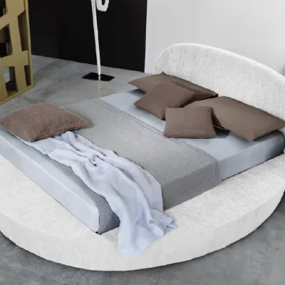 Letto design Letto rotondo con contenitore  con un ribasso del 55%