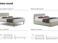 Letto moderno Round Bolzan scontato 27%