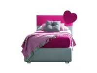 Letto imbottito modello Plain di Samoa scontato 30%