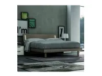 Letto matrimoniale con giroletto Vela Santalucia a prezzo ribassato