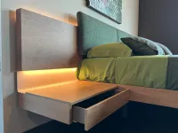 LETTO Shiro 160x200 Tomasella in OFFERTA OUTLET - 30%